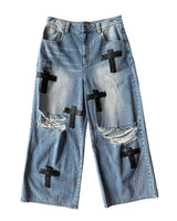 Bottega Desires Holy Grail Denim Pants Blue
