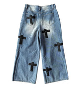Bottega Desires Holy Grail Denim Pants Blue
