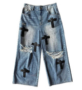 Bottega Desires Holy Grail Denim Pants Blue