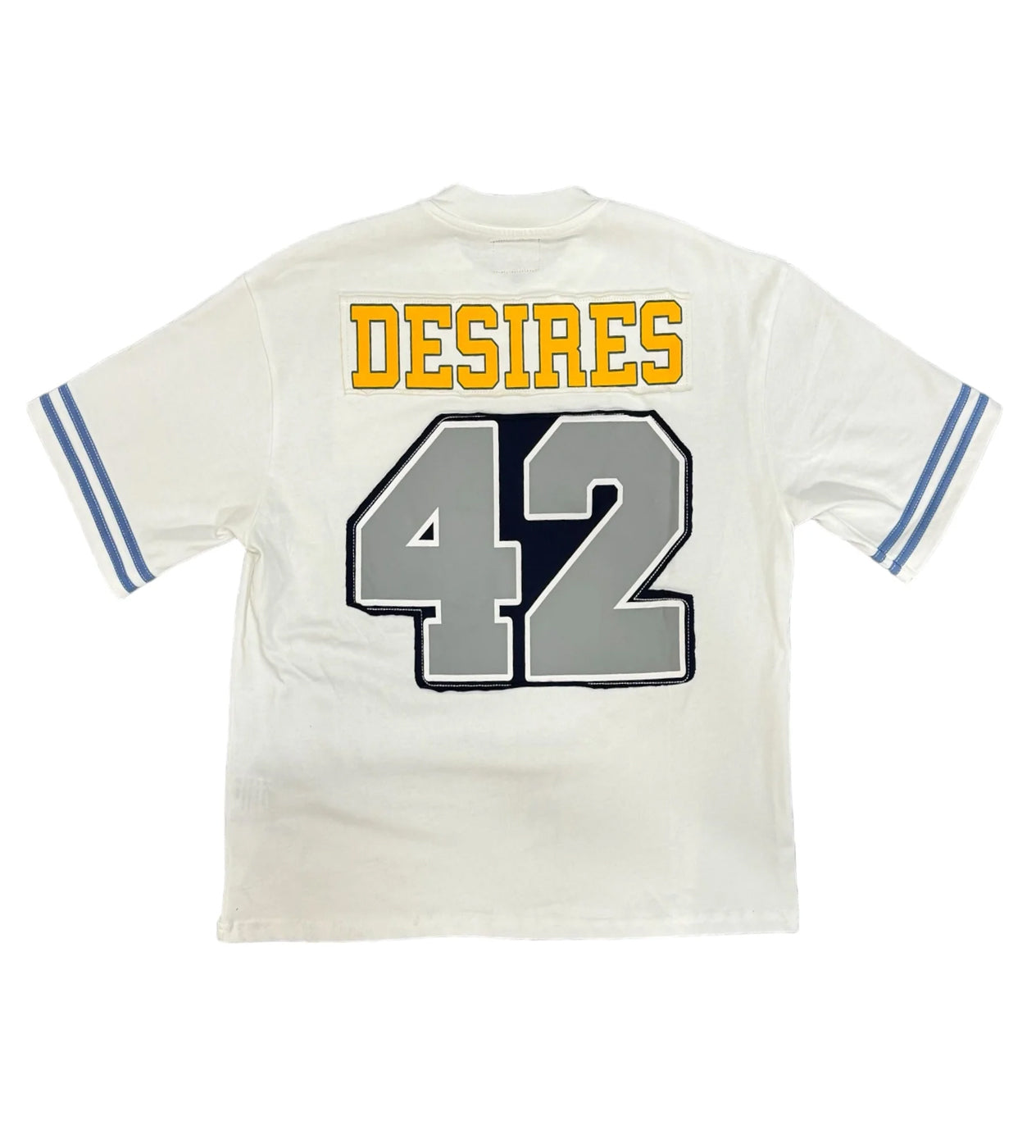 Bottega Desires Jackie Robinson Football Jersey White – Restock AR
