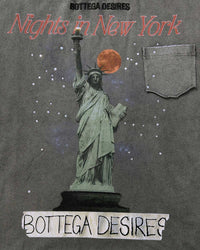 Bottega Desires Nights In NY Layered Long Sleeve Black