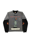 Bottega Desires Nights In NY Layered Long Sleeve Black