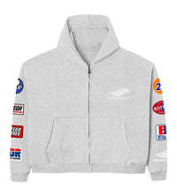 Bottega Desires Patches Hoodie Grey