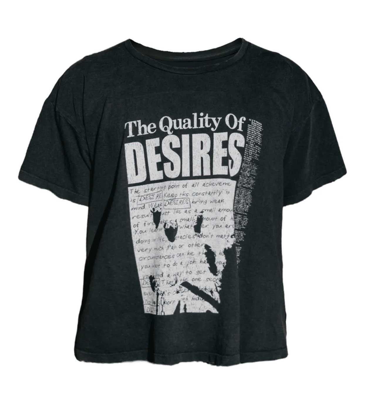 Bottega Desires Quality of Desires Tee Black
