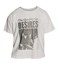 Bottega Desires Quality of Desires Tee White