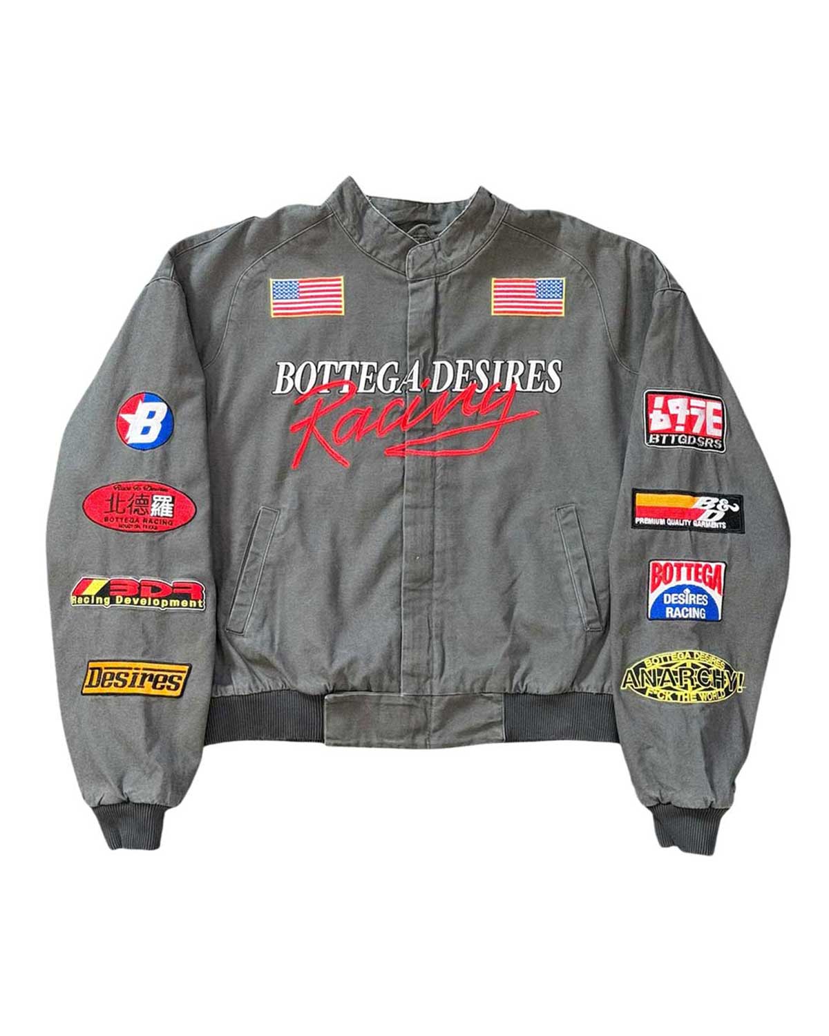 Bottega Desires Race Jacket Grey