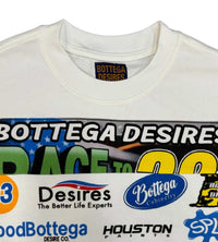 Bottega Desires Race Tee White