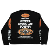 Bottega Desires Race to Desires L/S Tee Black