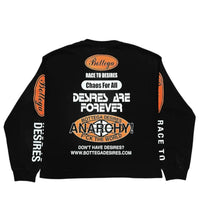 Bottega Desires Race to Desires L/S Tee Black