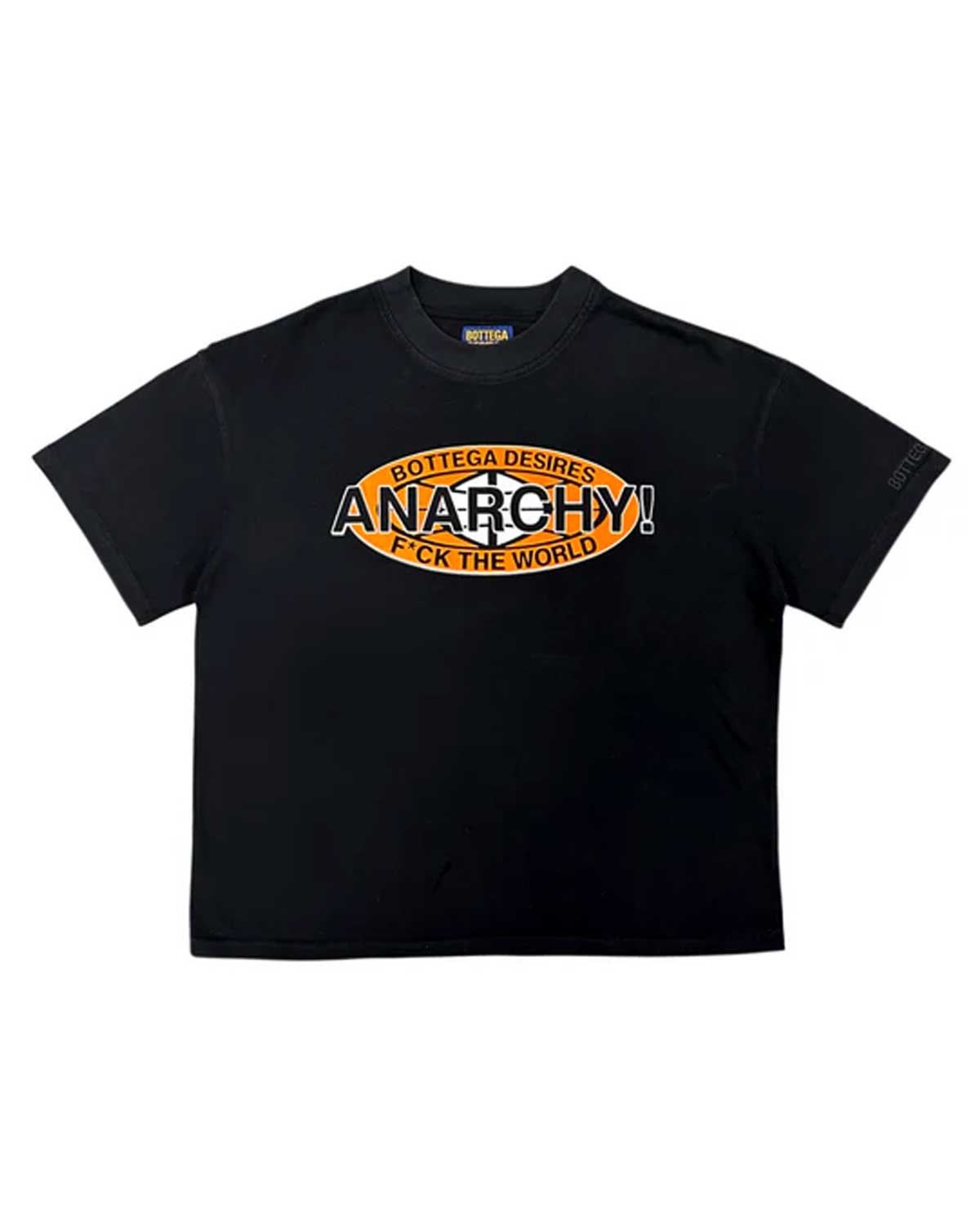 Bottega Desires Reconstructed Anarchy Tee Black