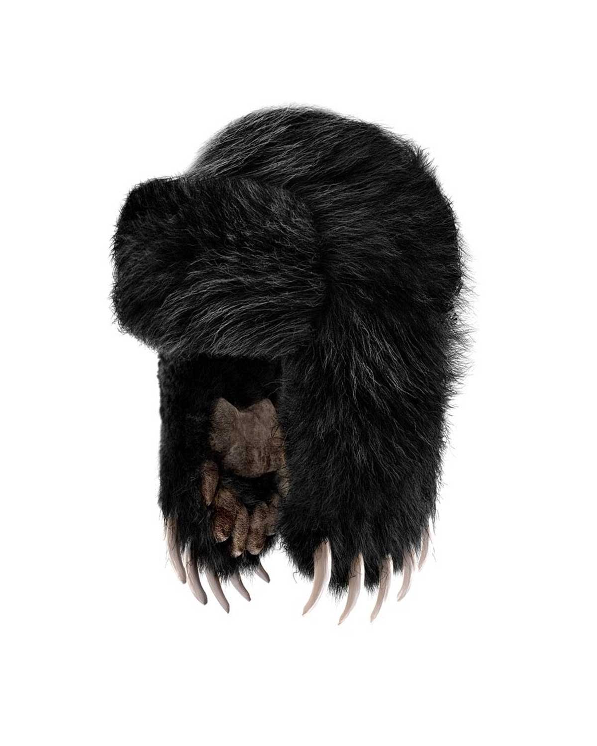 Bravest Studios Bear Claw Hat Black