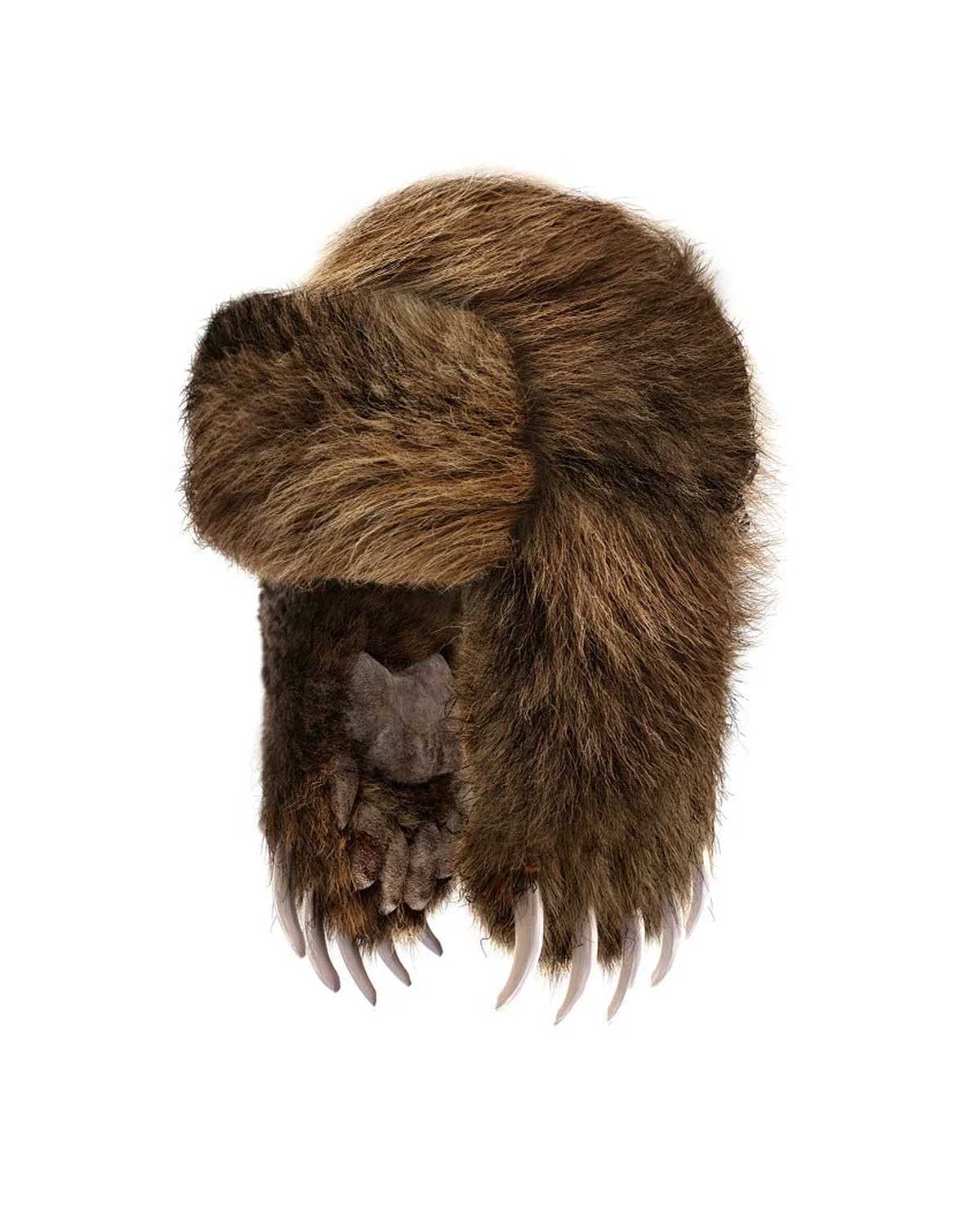 Bravest Studios Bear Claw Hat Brown