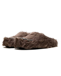 Bravest Studios Bear Claw Mule brown with chrome claw detailing, front side