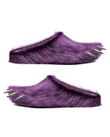 Bravest Studios Bear Claw Mule purple with chrome claw detailing, side view