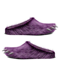 Bravest Studios Bear Claw Mule purple with chrome claw detailing, side view