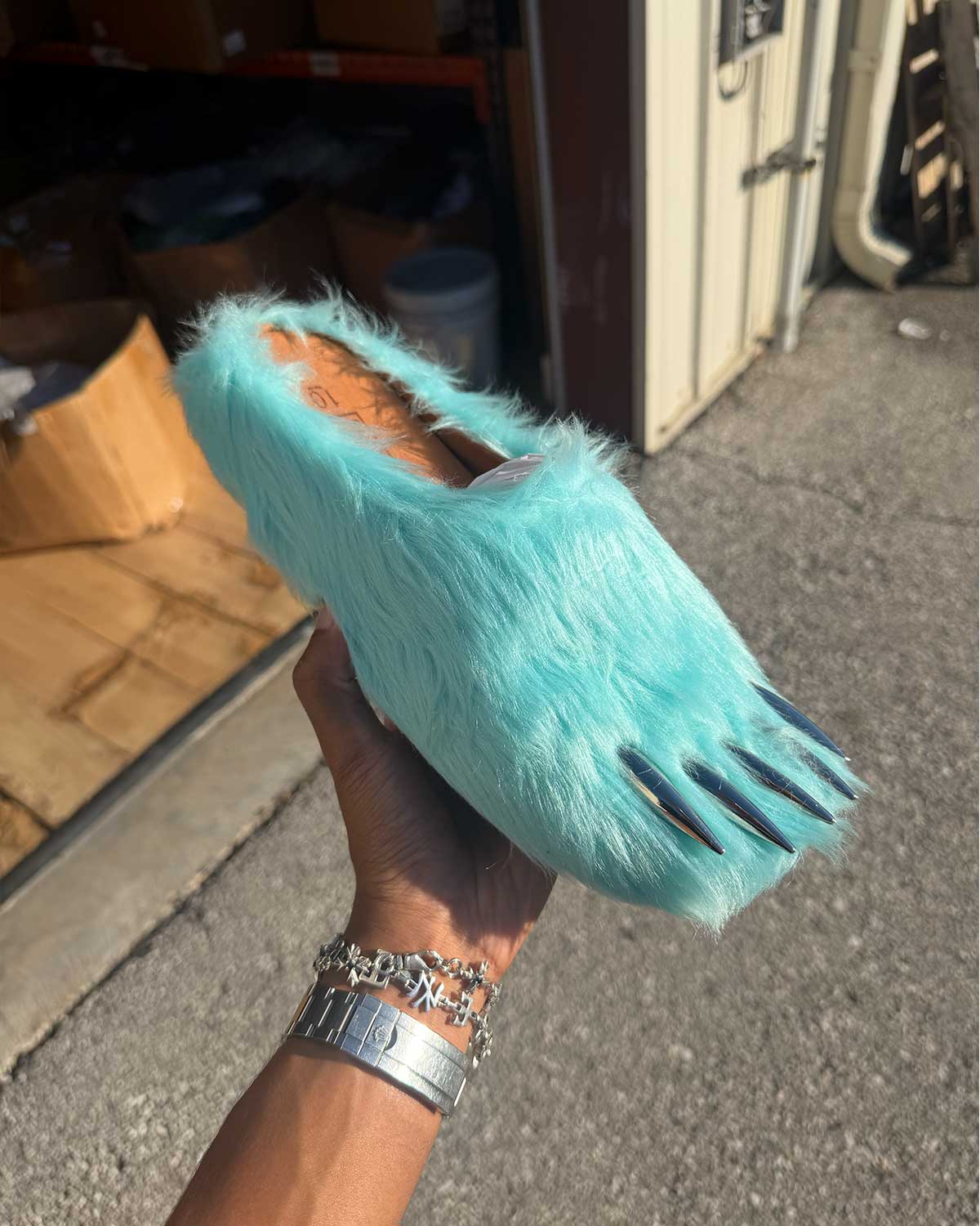 Bravest Studios Bear Claw Mule Teal – Restock AR