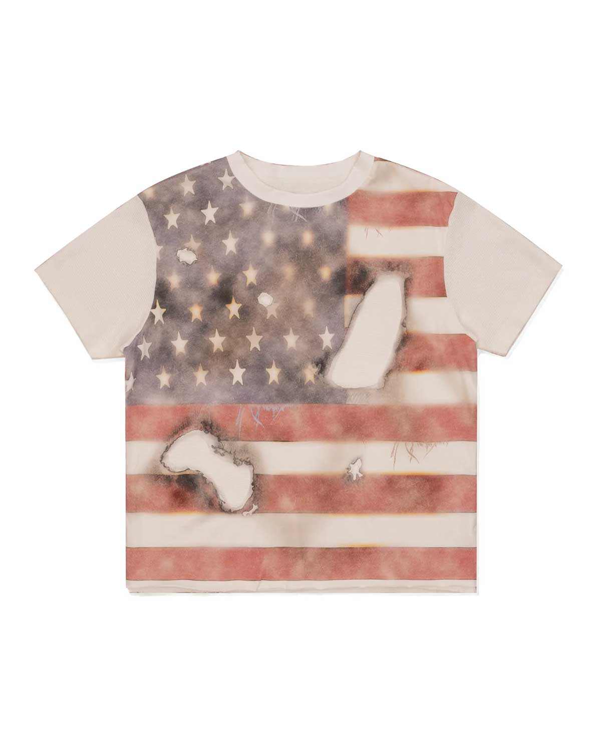Bravest Studios Bravest Flag Vintage Tee White