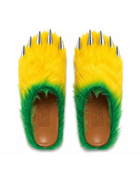 Bravest Studios Brazil Gradient Bear Claw Mule Yellow/Green