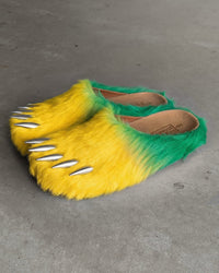 Bravest Studios Brazil Gradient Bear Claw Mule Yellow/Green