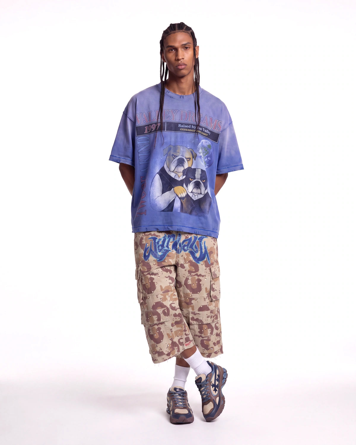 Bravest Studios Chip Camo War Baby Camo Shorts