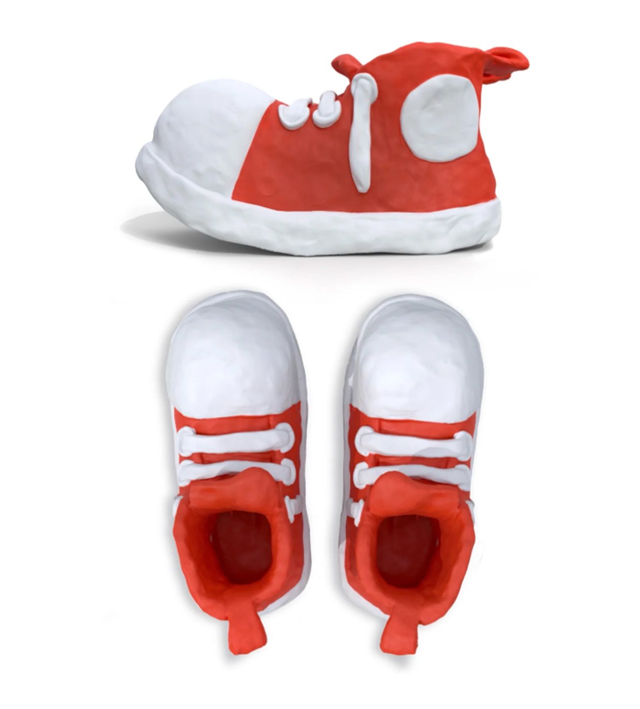 Bravest Studios Clay Shoes Red