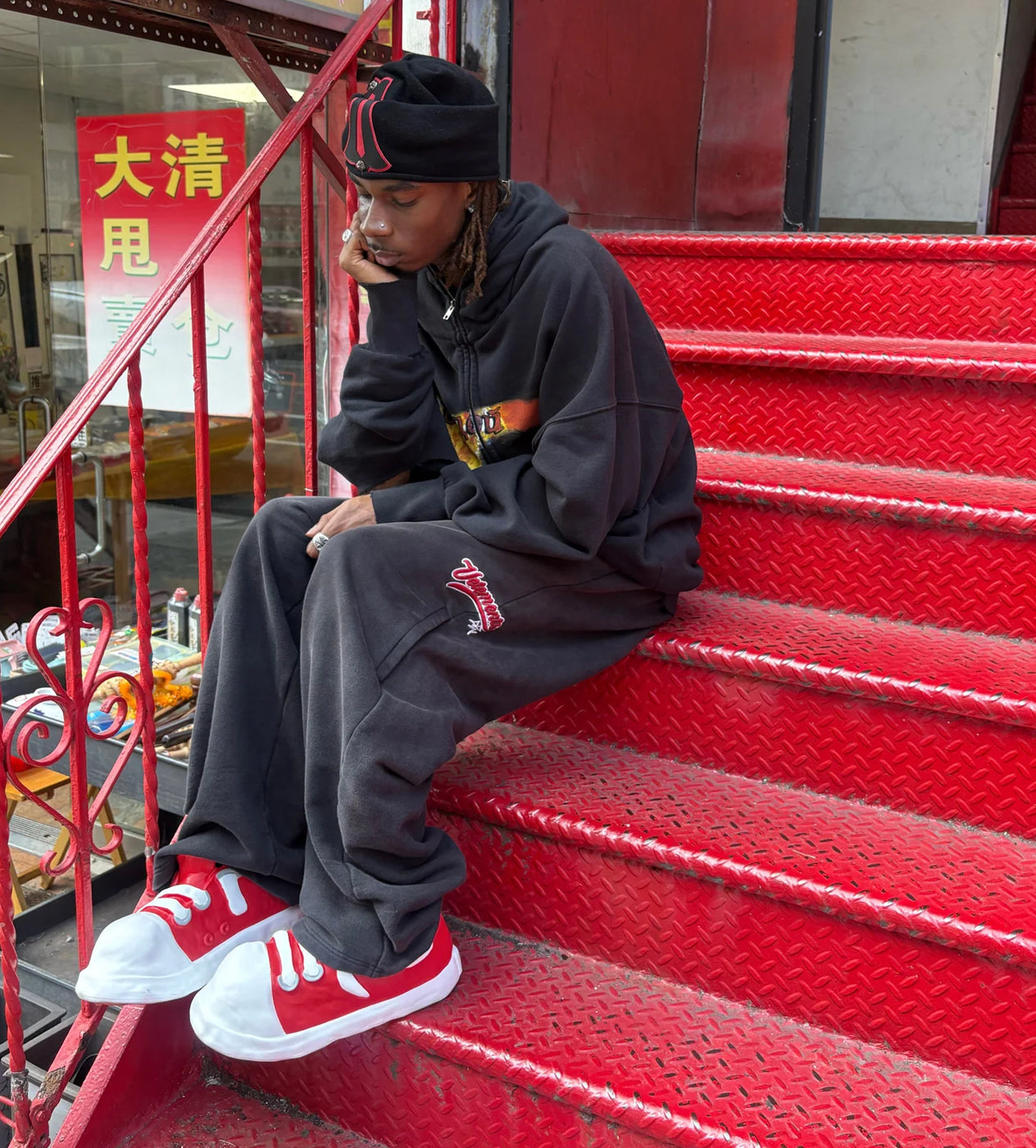 Bravest Studios Clay Shoes Red