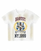 Bravest Studios Crest Tee White