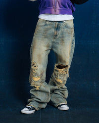 Bravest Studios Dirty Star Denim Blue