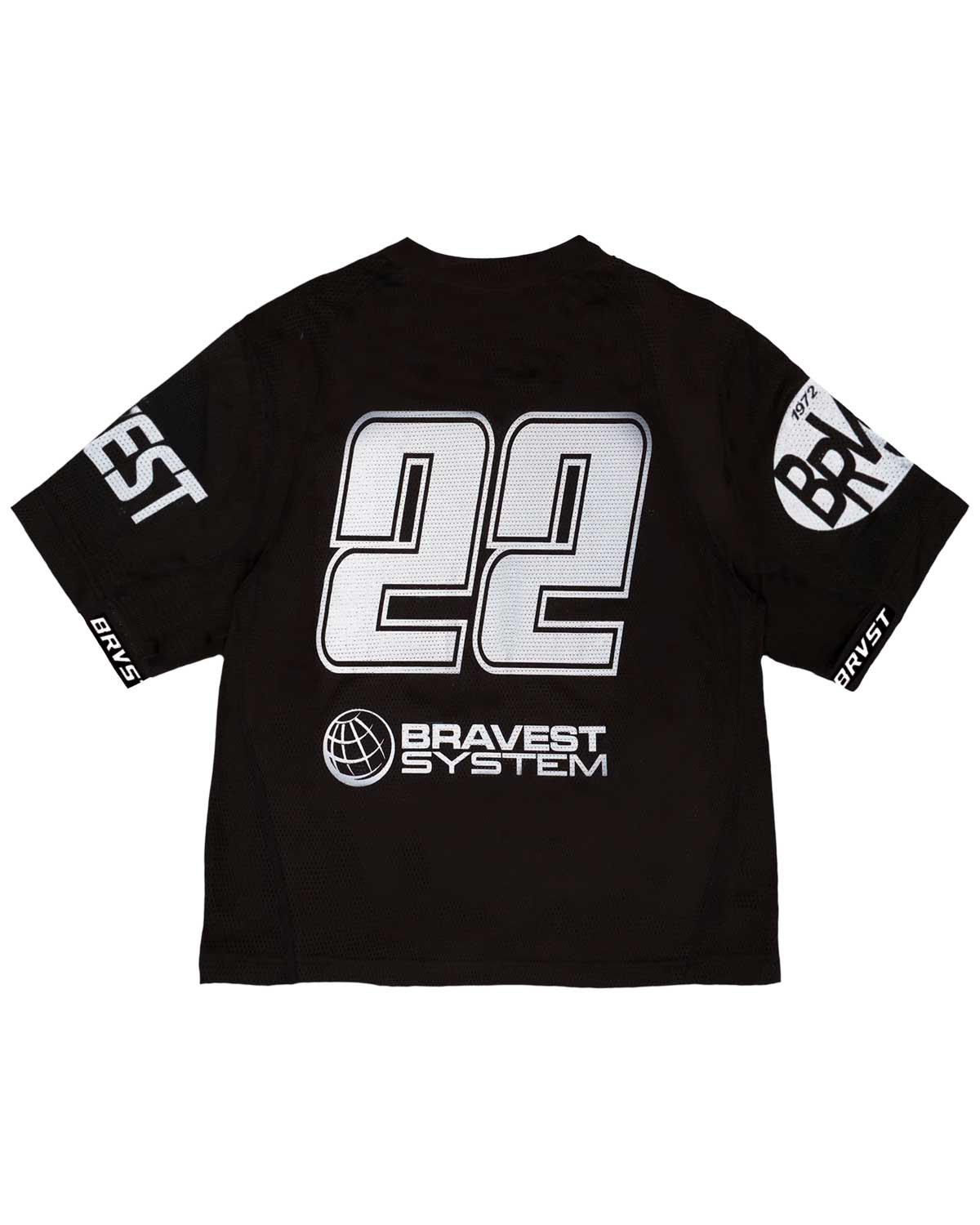 Bravest Studios Eagle Lacrosse Jersey Black