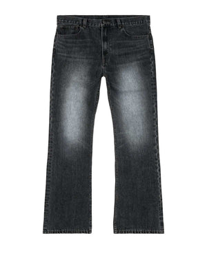 Bravest Studios Flare Denim Pants Black