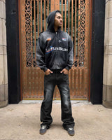 Bravest Studios Flare Denim Pants Black