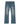Bravest Studios Flare Denim Pants blue, stonewashed five-pocket denim with whiskering through the thigh, front view