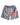 Bravest Studios Flower Shorts Turquoise/Red