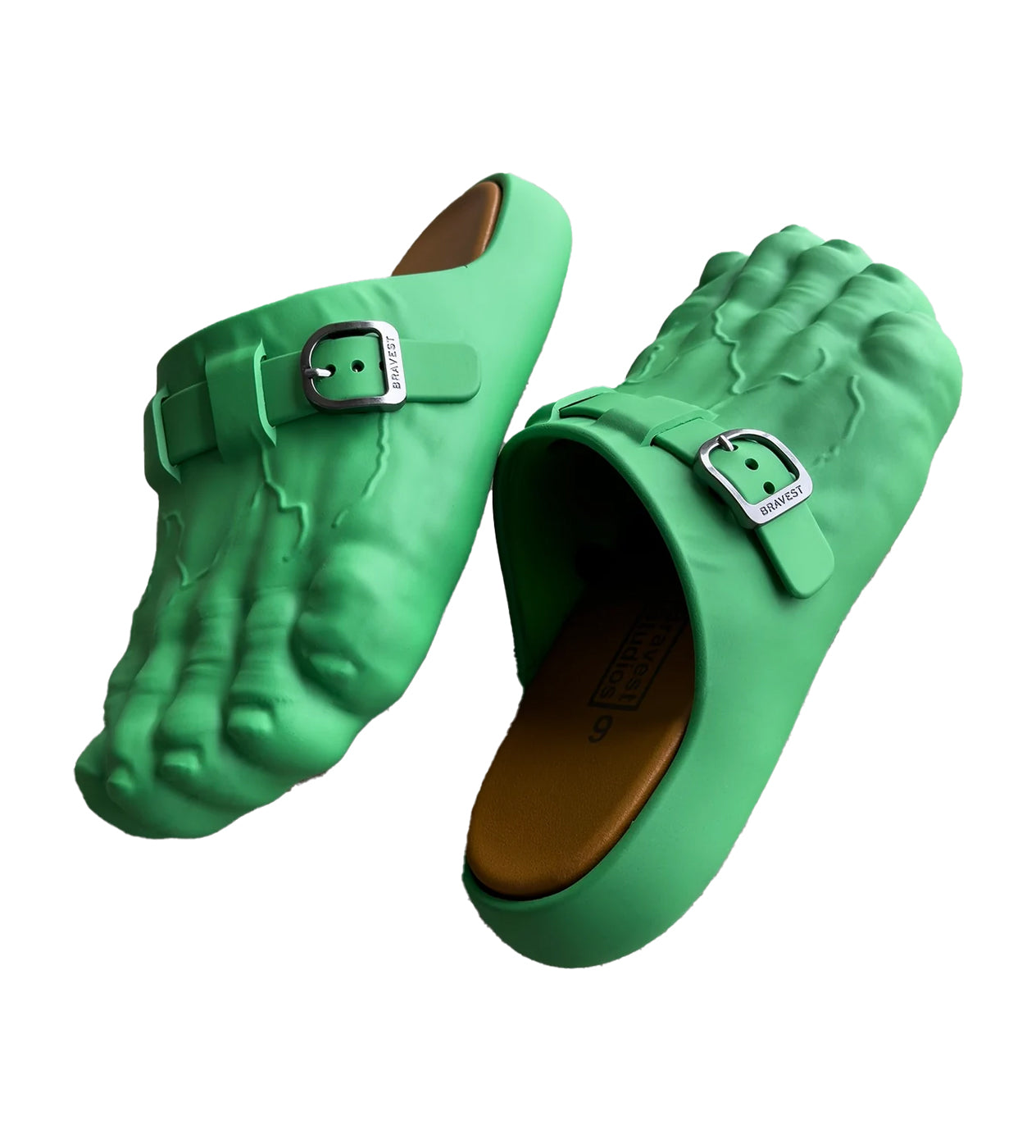 Bravest Studios Foot Clogs Green – Restock AR