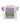 Bravest Studios Graf Tee white, boxy cotton tee with multicolor graffiti lettering across the chest, front view