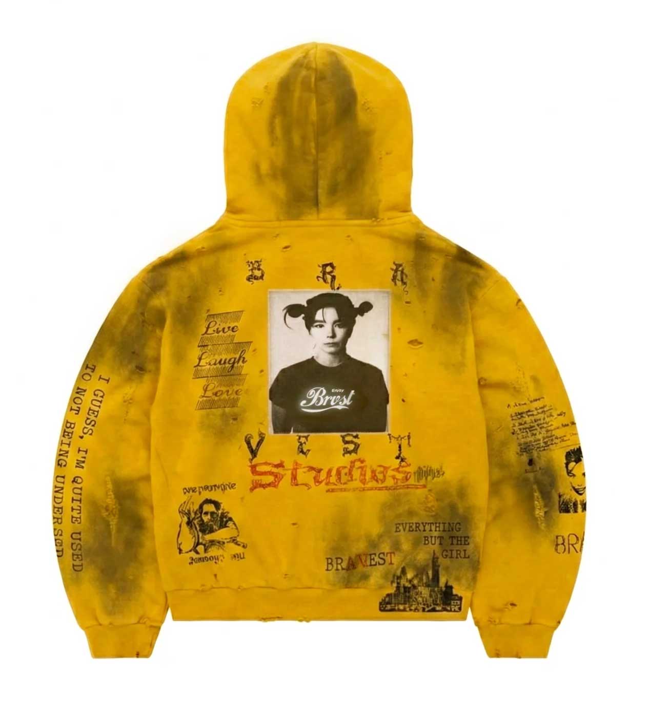 Bravest Studios Heirloom Hoodie Yellow