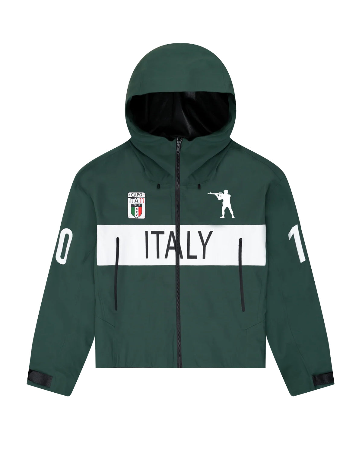 Bravest Studios Italy Windbreaker Green