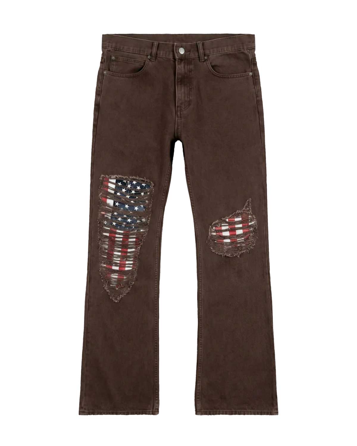 Bravest Studios Liberty Flare Denim Brown