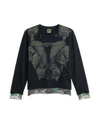 Bravest Studios Milspec Double Layer Longsleeve Tee Black