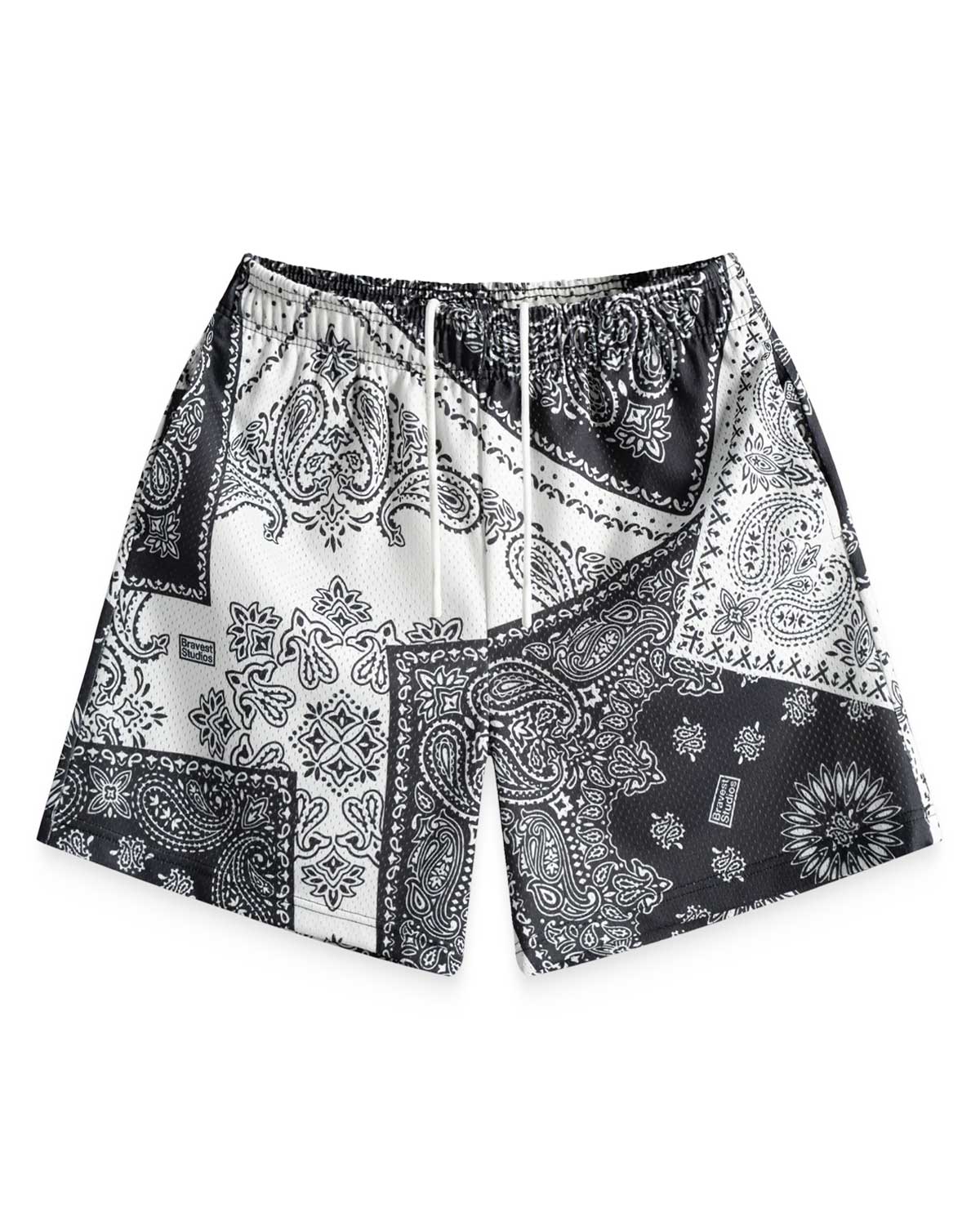 Bravest Studios Porcelain Shorts Panda Black/White