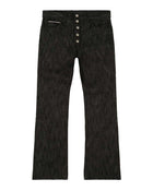 Bravest Studios Raw Flare Denim Black