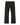 Bravest Studios Raw Flare Denim black, rigid raw black denim flares with an exposed five-button fly, front view