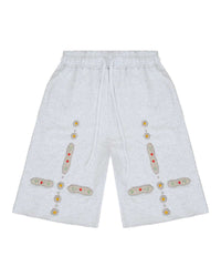 Bravest Studios Sapphire Baggy Sweatshorts Heather Grey