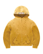 Bravest Studios Sapphire Zip Up Hoodie Yellow
