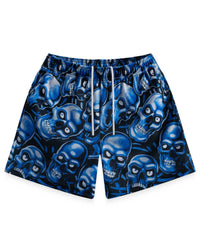 Bravest Studios Skully Shorts Black/Blue