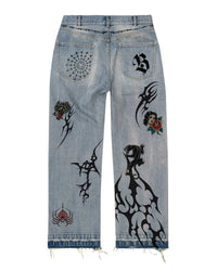 Bravest Studios Tattoo Denim Blue