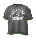 Bravest Studios Trackhawk Double Layer Tee Grey/Green