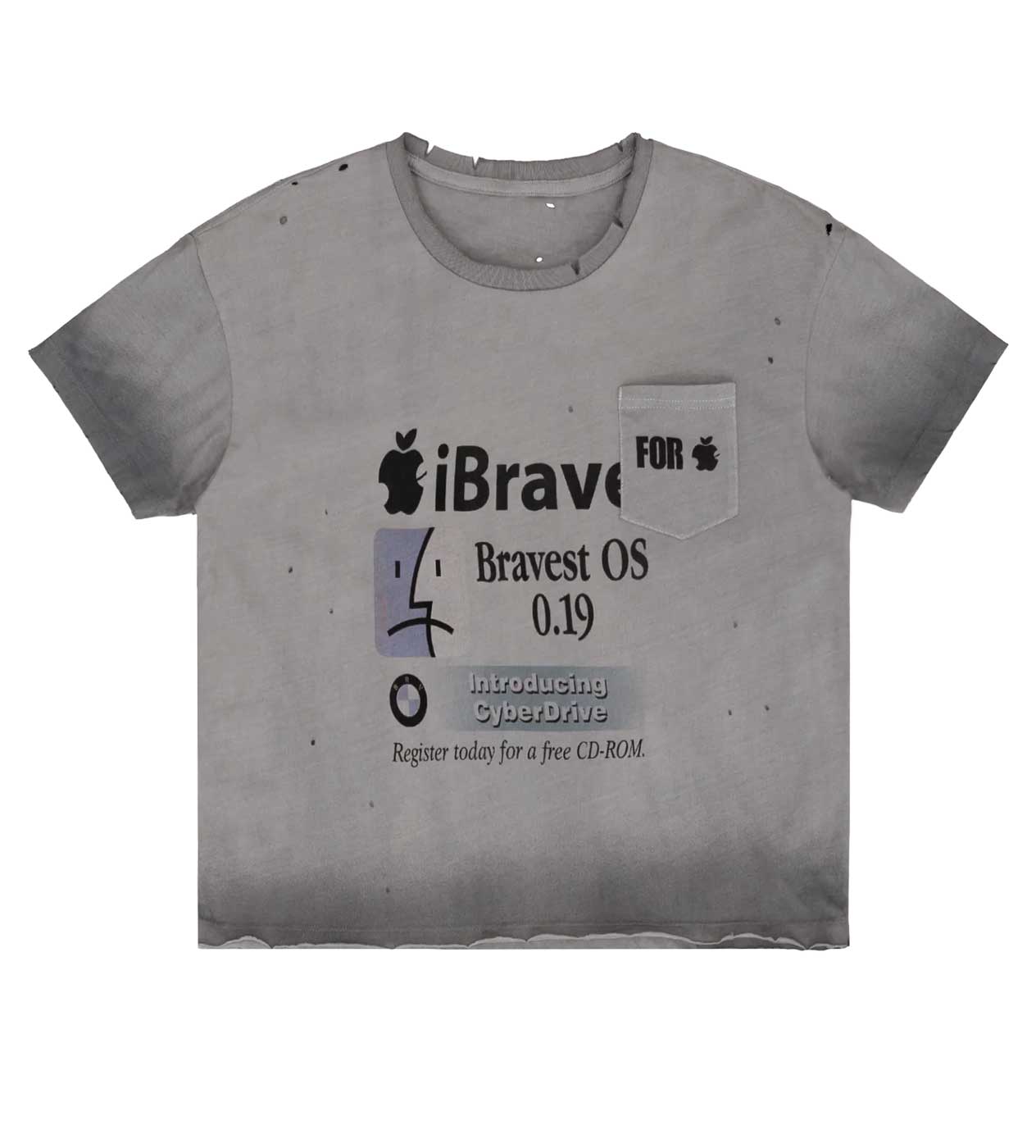 Bravest Studios Heaven Vintage Tee Blue – Restock AR