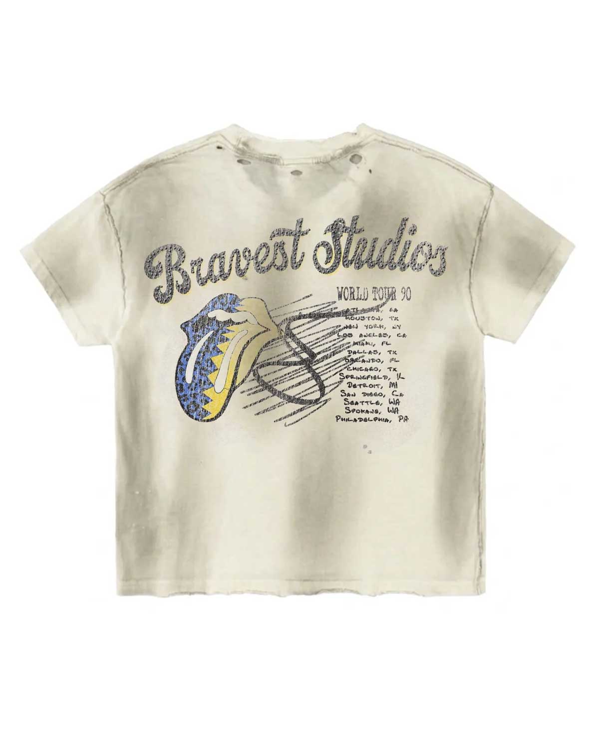 Bravest Studios Tour Tee White