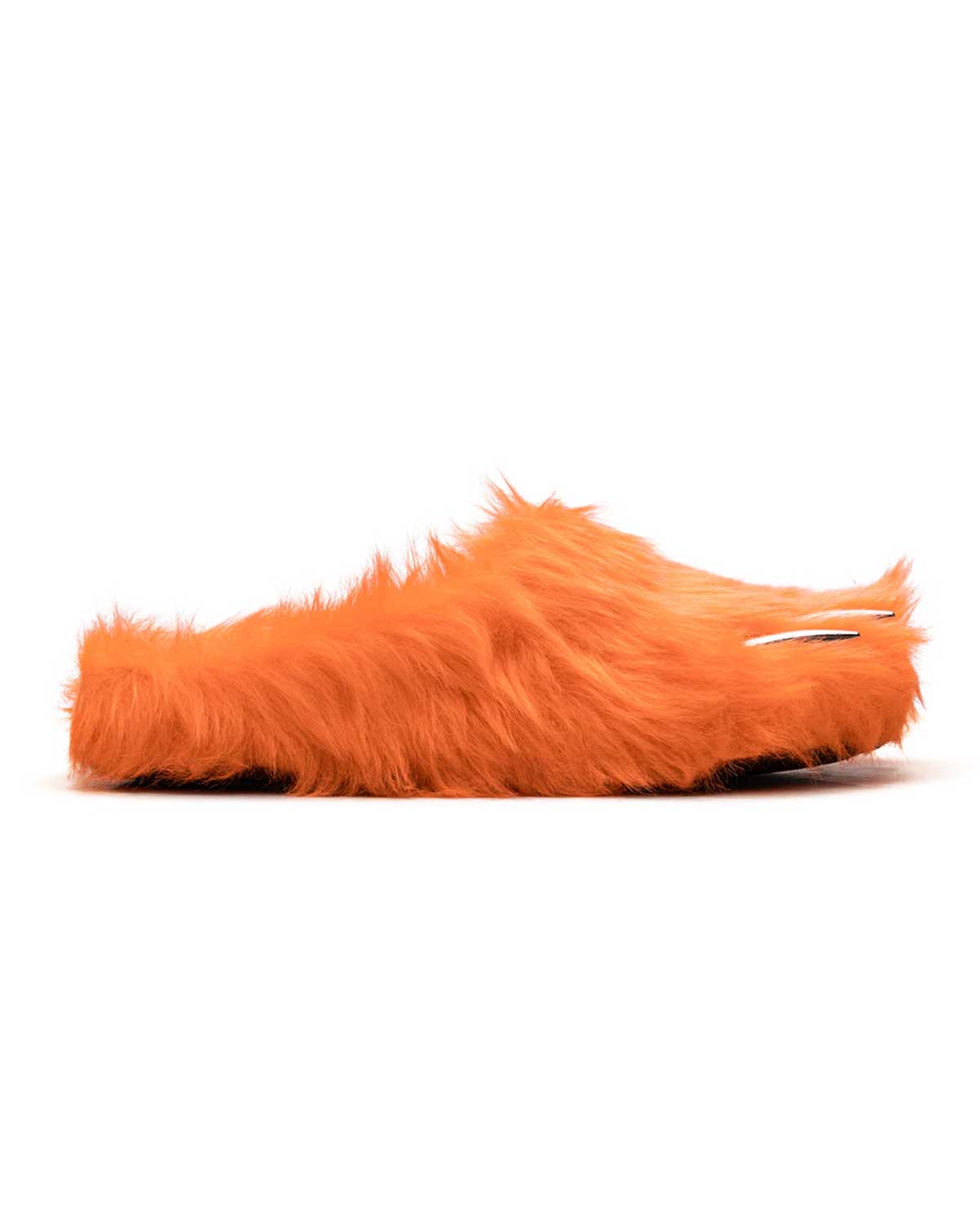 Bravest x Glogang Bear Claw Mule orange with chrome claw detailing, side view